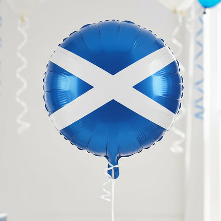 Scottish St. Andrew's Flag Foil Balloon – 18