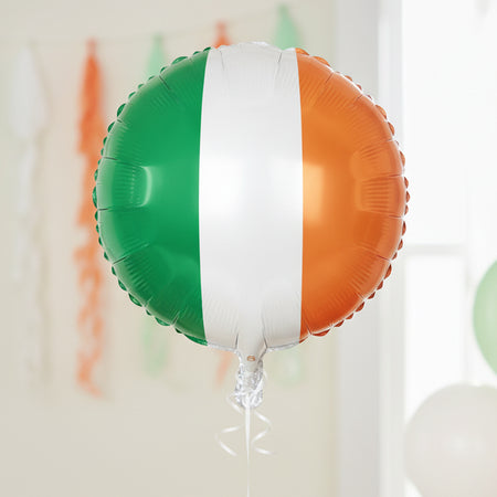 Irish St Patrick's Day Flag Foil Balloon – 18