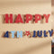 Happy 4th of July Letter Banner - 2.5m
