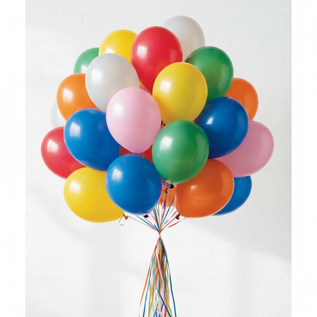 50+ Small 6-Inch Balloon Bunch All Colours