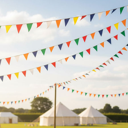 Multicoloured Outdoor Bunting -  30ft (10m)
