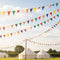Multicoloured Outdoor Bunting -  30ft (10m)