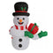 Outdoor Christmas Inflatable Snowman With Lights Decoration - 1.07m