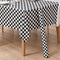 Black & White Checkered Table Roll - 30.5m x 1m