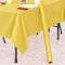 Yellow Plastic Table Roll - 30.5m x 1m