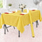 Yellow Plastic Table Roll - 30.5m x 1m
