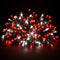 600 Red and White LED Fairy Lights - Indoor and Outdoor Use - Mains Operated - 13m