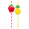 Fruit Paper Straws - Pack of 6