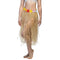 Natural Hula Grass Skirt with Flower Waistband