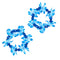 Hawaiian Flower Wristbands Bracelets - 4 Assorted Colours - Set of 2