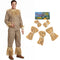 Official Wizard of Oz Scarecrow Fancy Dress Straw Accessory Kit