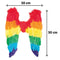 Rainbow Feather Wings