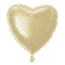 Gold Heart Foil Balloon - 18