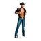 Chippendales Jaymes Vaughn Cowboy Lifesize Cardboard Cutout - 1.78m