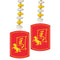 Chinese New Year Of The Horse 2026 Hanging Decorations - 76cm - Pack of 2