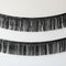 Black Metallic Fringed Garland - 3m