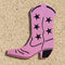 Pink Cowboy Boot Cutout Decoration - 16