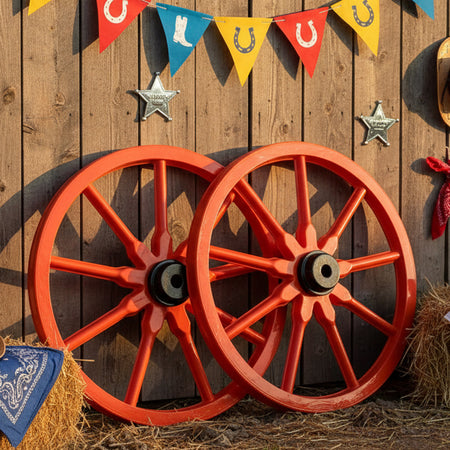 Plastic Wagon Wheels 23