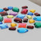Multicolour Plastic Gems - 28g