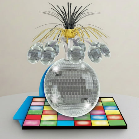 Disco Ball Table Centrepiece Decoration - 33cm