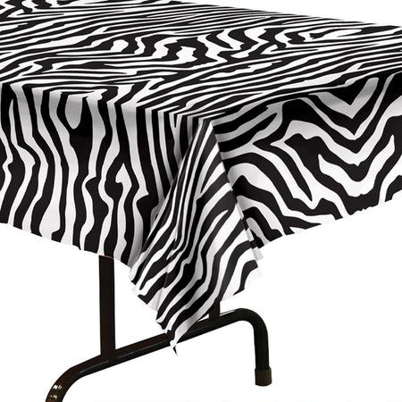 Zebra Print Tablecloth – 2.74m