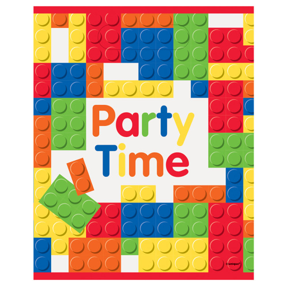 Building Blocks Party Party Bags - Pack of 8