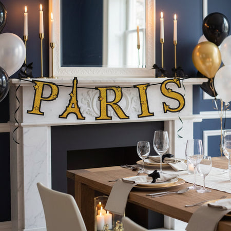 Paris Banner Decoration - 1.2m