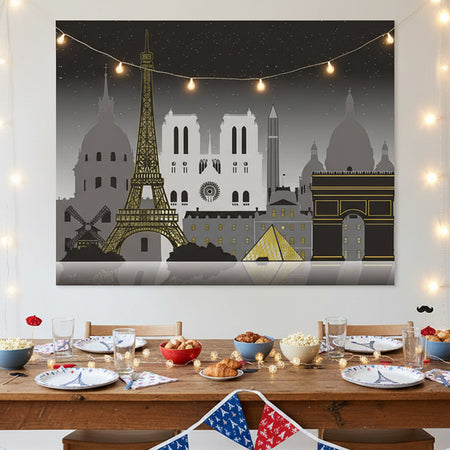 Paris Cityscape Backdrop - 1.8m x 1.5m