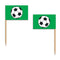 Football Cake Picks - 6cm - Pack of 50