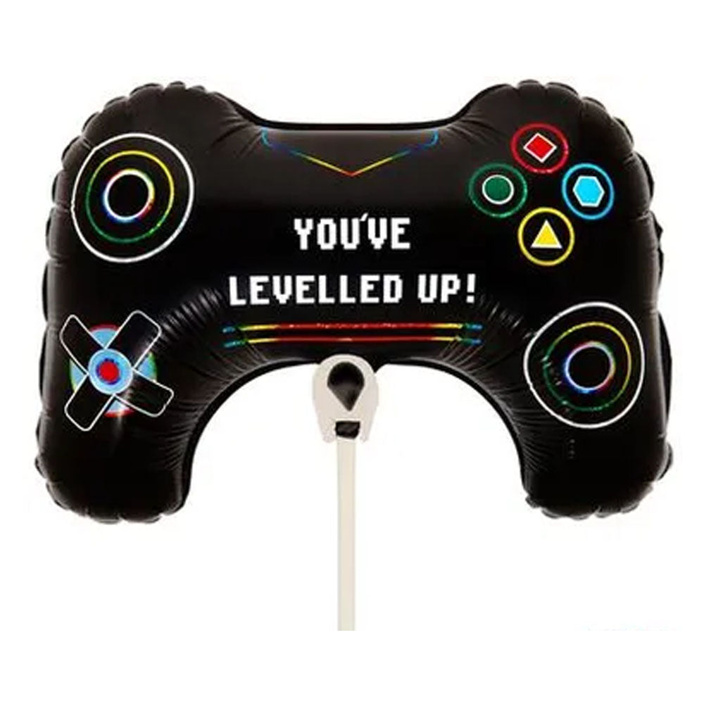 Game Controller Air Fill Foil Balloon - Decorations | Party Packs