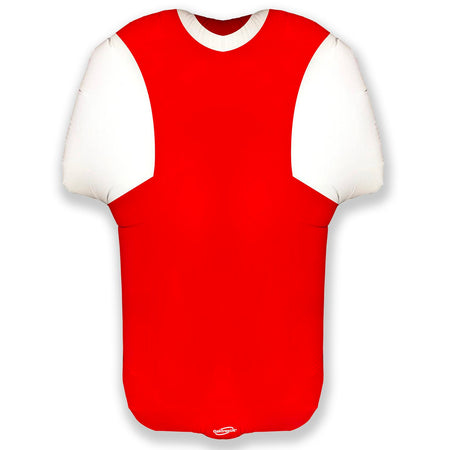 Red and White Sports Shirt Foil Balloon - 24