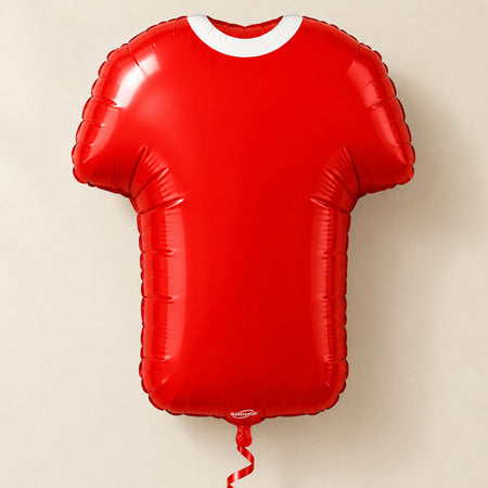 Red Sports Shirt Foil Balloon - 24