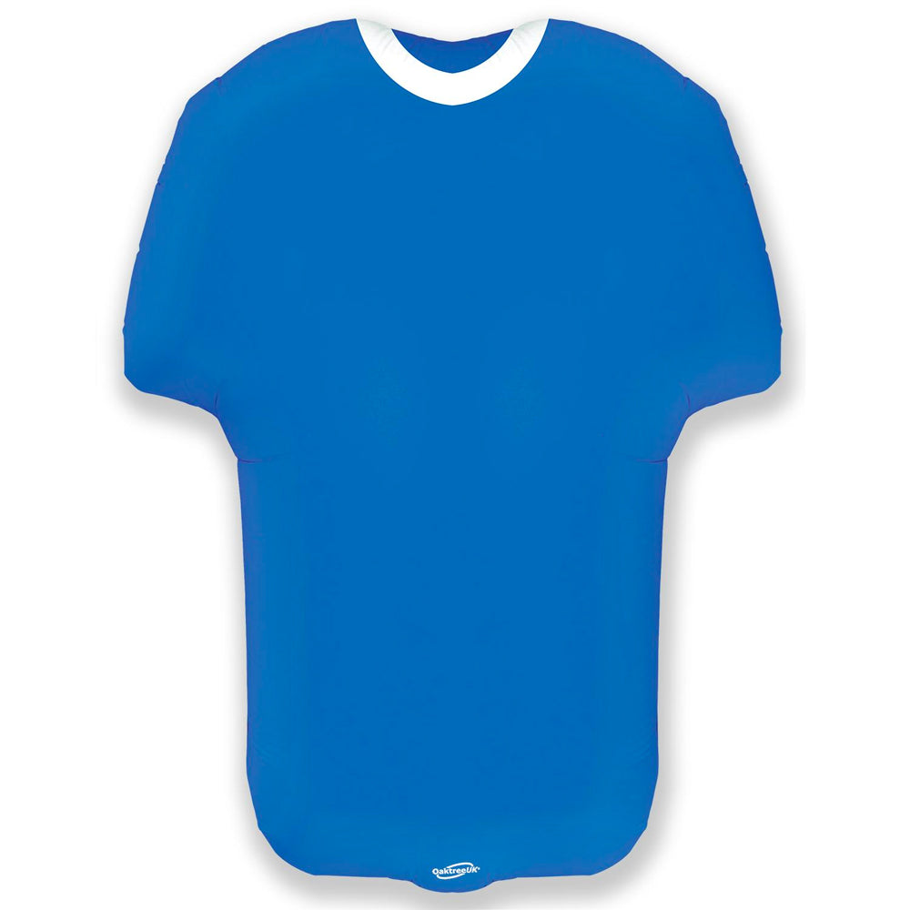 Blue Sports Shirt Foil Balloon - 24"