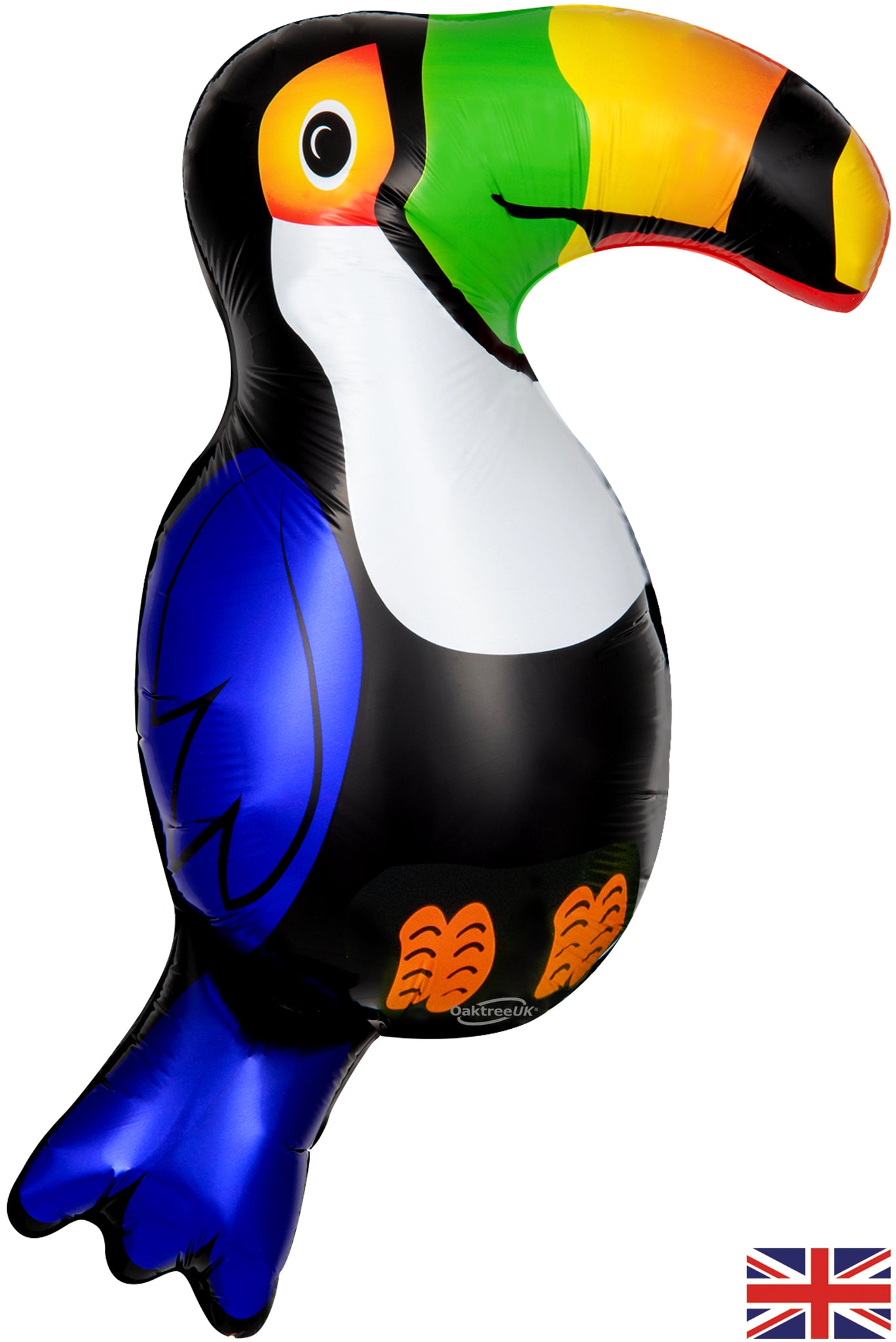 Colourful Toucan Foil Balloon - 36"