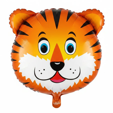 Tiger Face Foil Balloon - 30