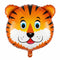 Tiger Face Foil Balloon - 30