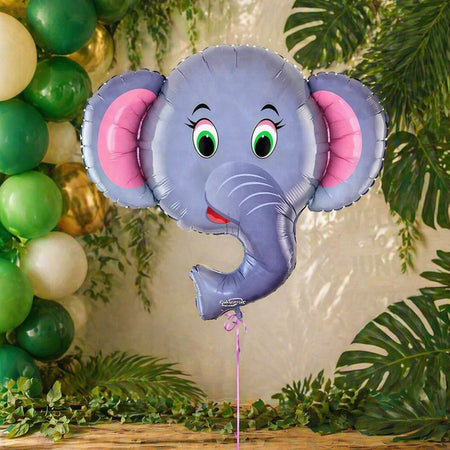 Elephant Face Foil Balloon - 37