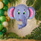 Elephant Face Foil Balloon - 37
