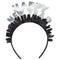 Gold and Silver Happy New Year Headbands - Pack of 4