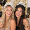 Gold and Silver Happy New Year Headbands - Pack of 4