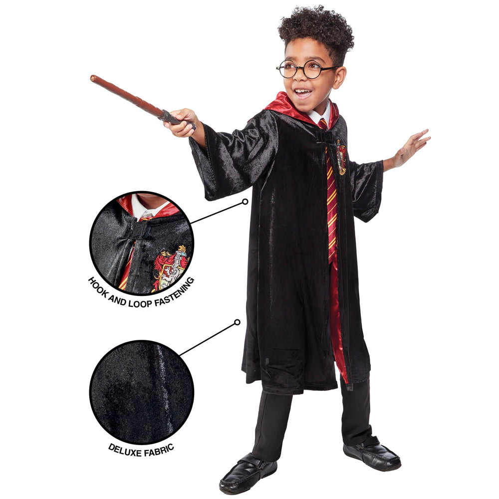 Harry Potter Deluxe Robe Costume - Children's | World Book Day | Party ...