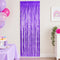 Purple Foil Door Curtain -  2.4m x 90cm