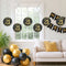 Gold Celebration 21st Birthday Hanging Swirl Decorations - 45cm - Pack of 6