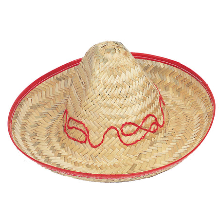 Child's Straw Sombrero Hat