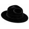 Black Felt Fedora Hat