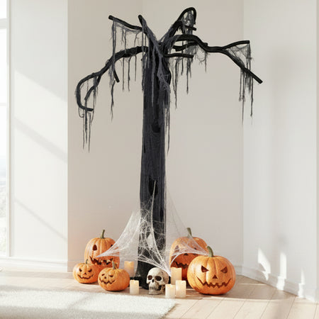 Giant Halloween Swamp Tree Hanging Prop Decoration - 1.95m