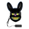 LED Light-Up Killer Rabbit Halloween Mask