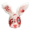 Plush Bloody Rabbit Mask