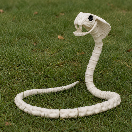 Rubber Skeleton Snake Prop - 102cm