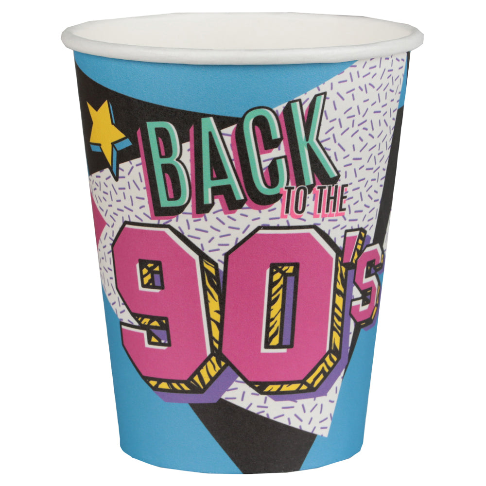 1990s Paper Cups - 266ml - Pack of 10